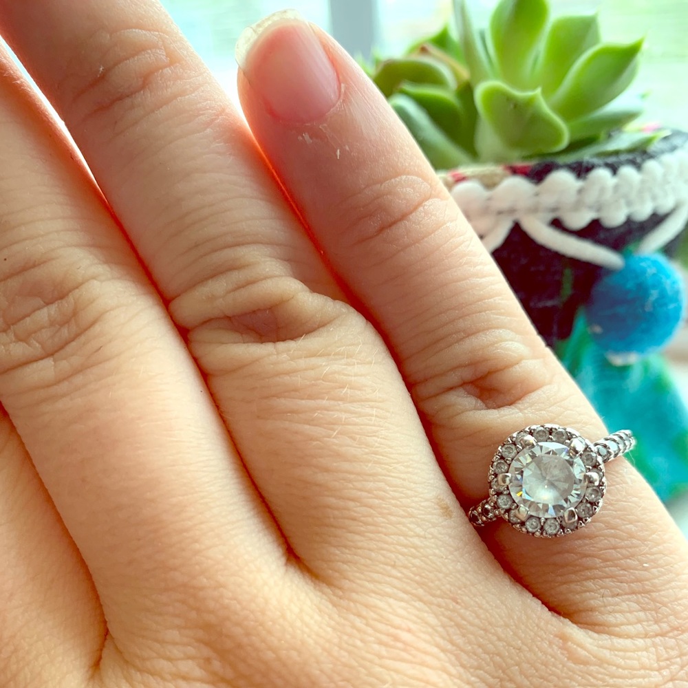 Sterling Silver CZ Ring